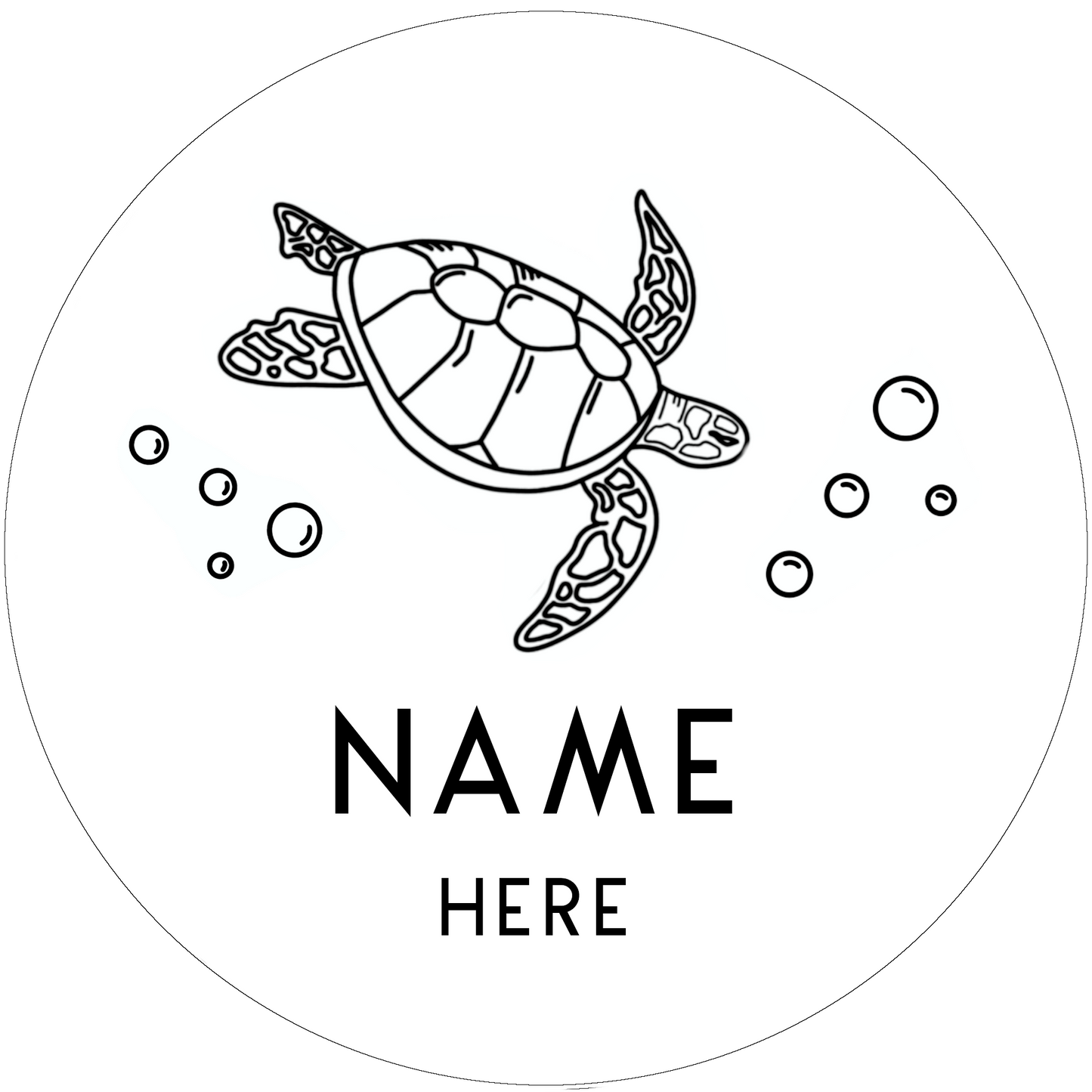 Bag Tag - Turtle