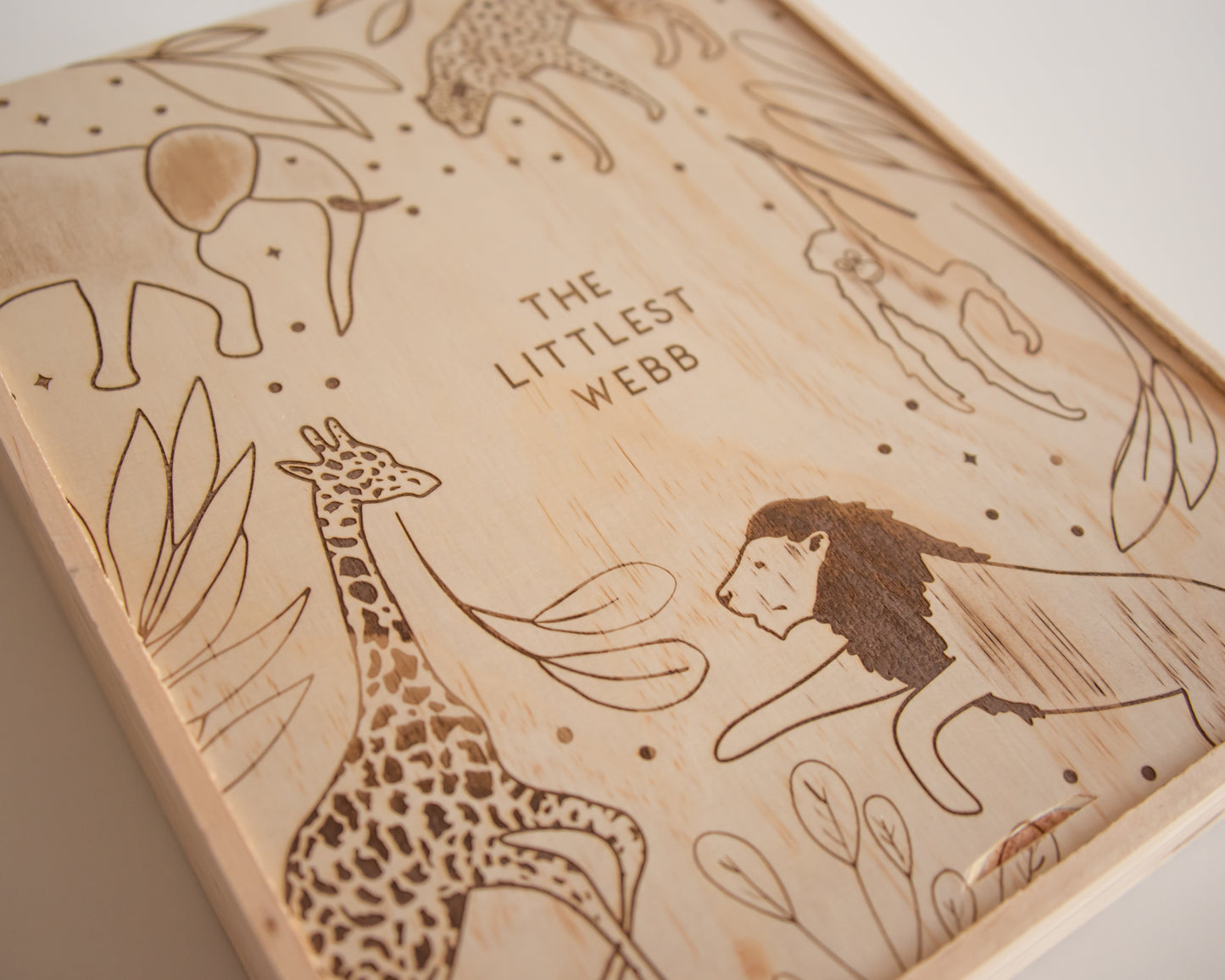 Keepsake Box - Safari Fun